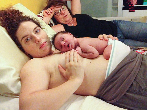 7-First night home